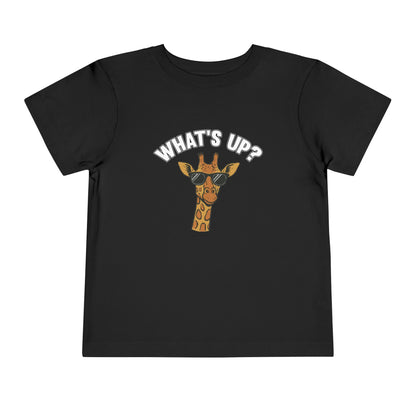 What's Up Cute Giraffe Toddler Tee - 6 colors