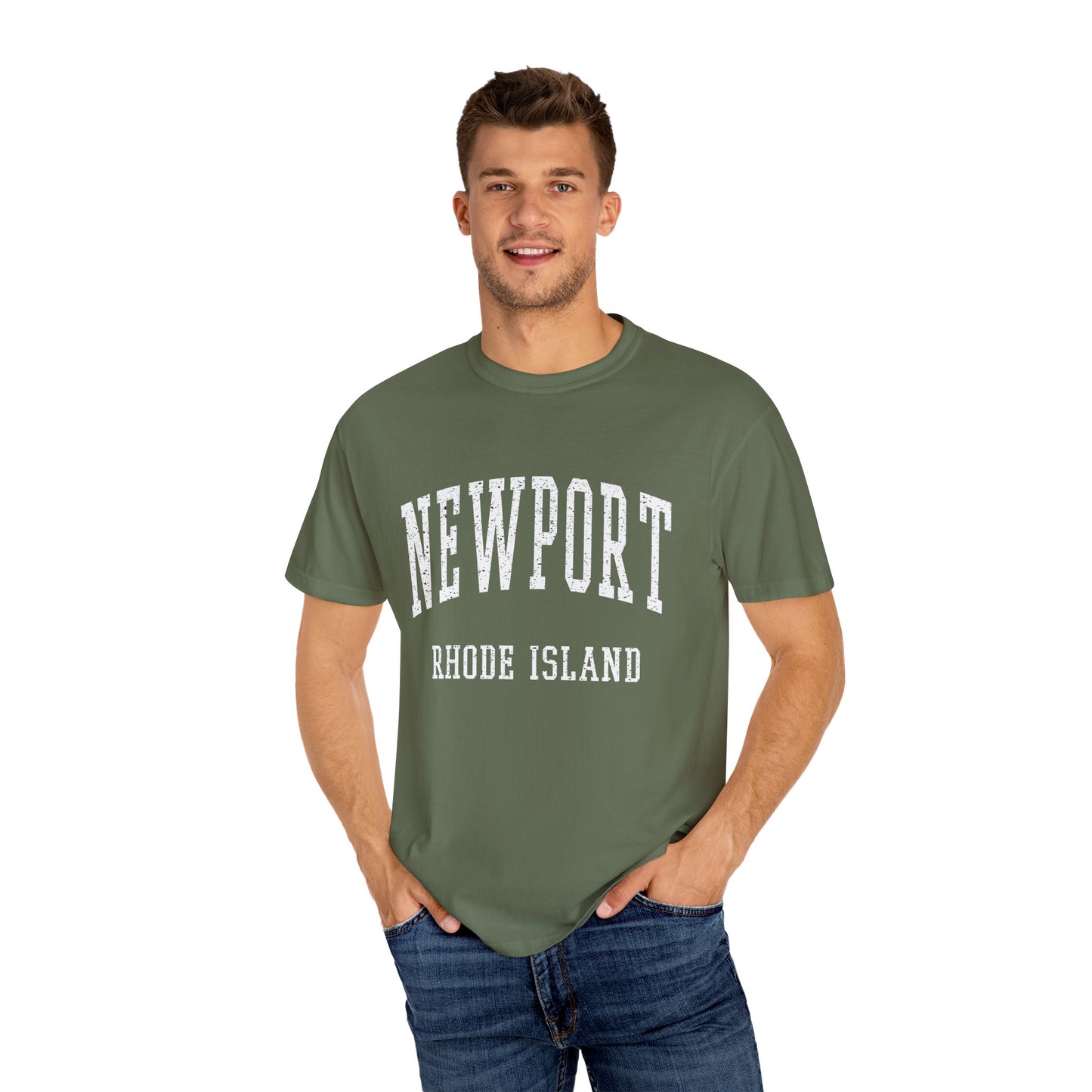 Newport Rhode Island Classic Block T-shirt