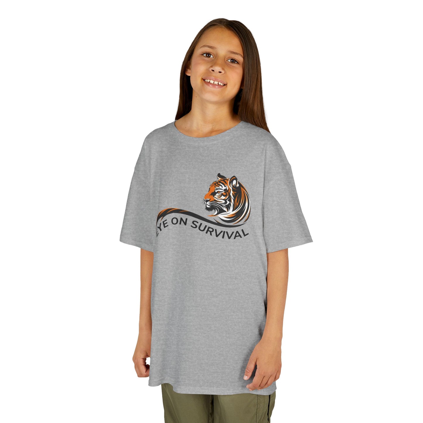 Kids' Eye on Survival Tiger T-shirt - 12 colors