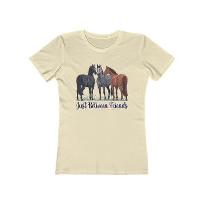 Women's Just Between Friends Horse T-Shirt - 7 colors