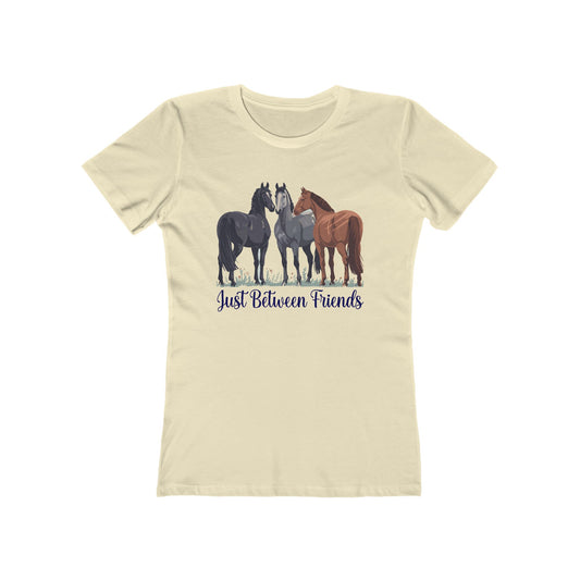 Women's Just Between Friends Horse T-Shirt - 7 colors