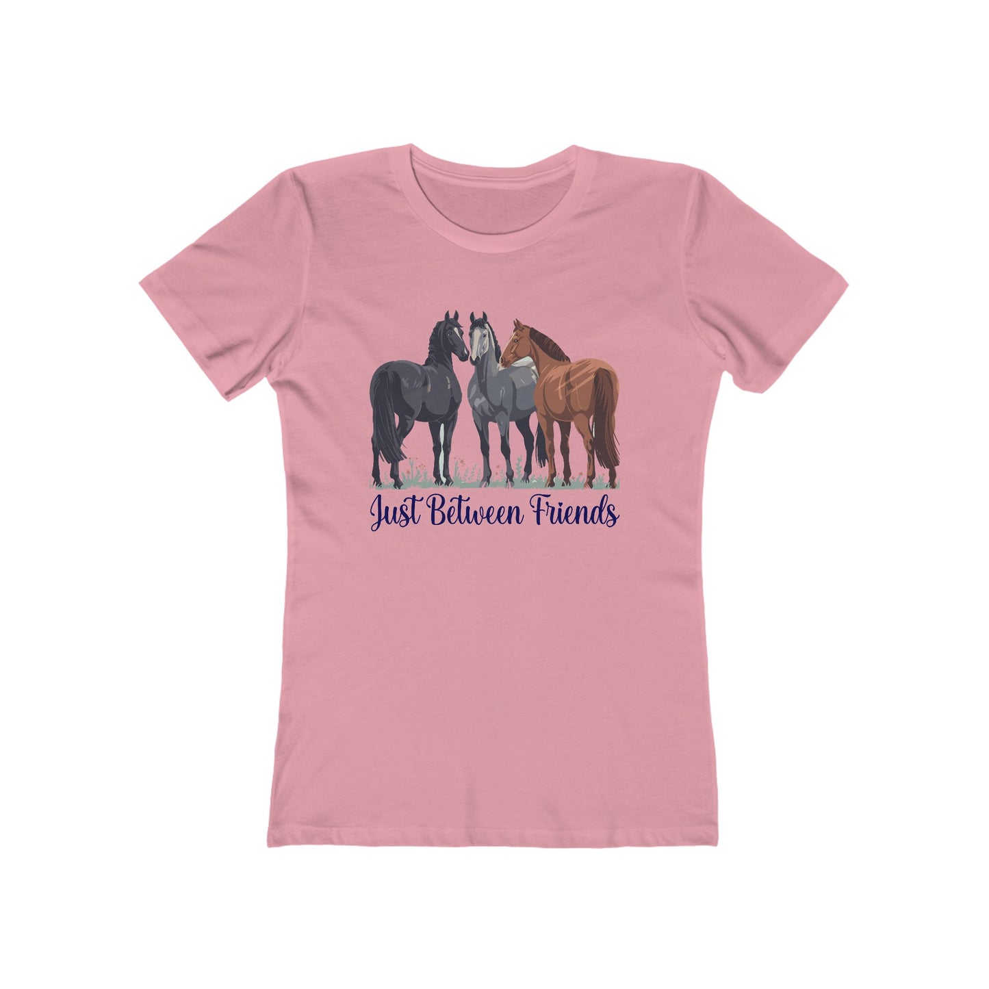 Women's Just Between Friends Horse T-Shirt - 7 colors
