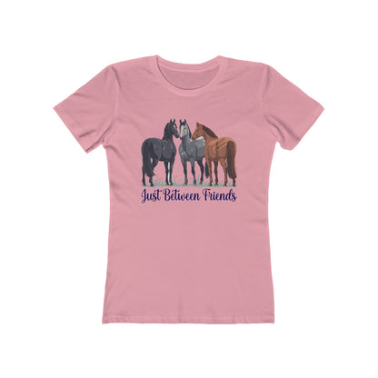 Women's Just Between Friends Horse T-Shirt - 7 colors