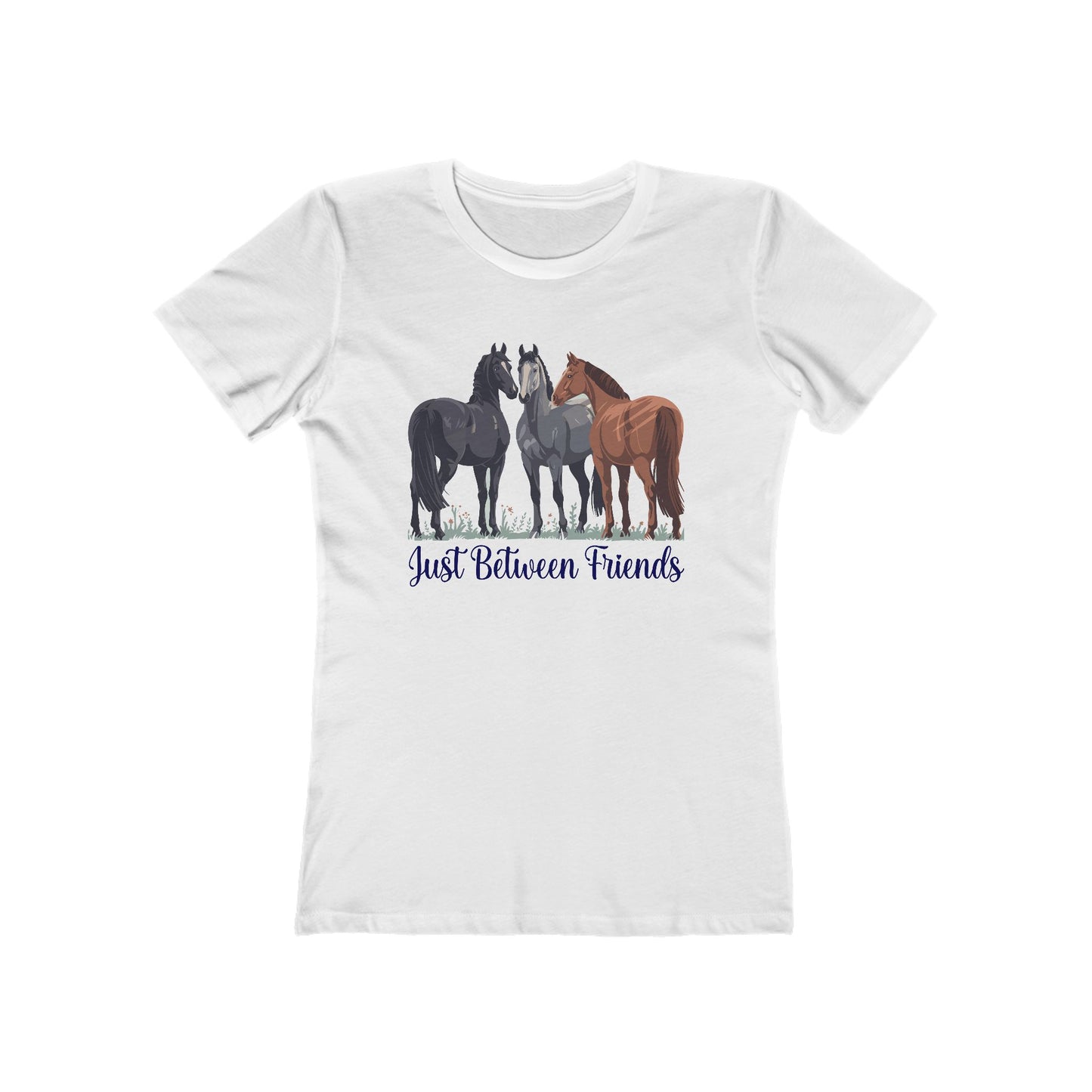 Women's Just Between Friends Horse T-Shirt - 7 colors