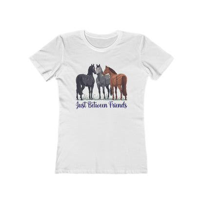Women's Just Between Friends Horse T-Shirt - 7 colors