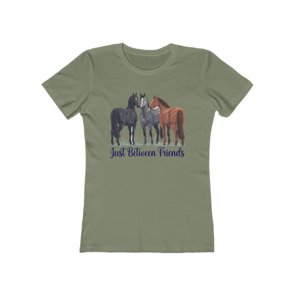 Women's Just Between Friends Horse T-Shirt - 7 colors