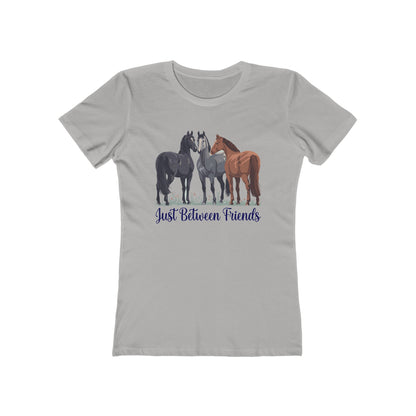 Women's Just Between Friends Horse T-Shirt - 7 colors