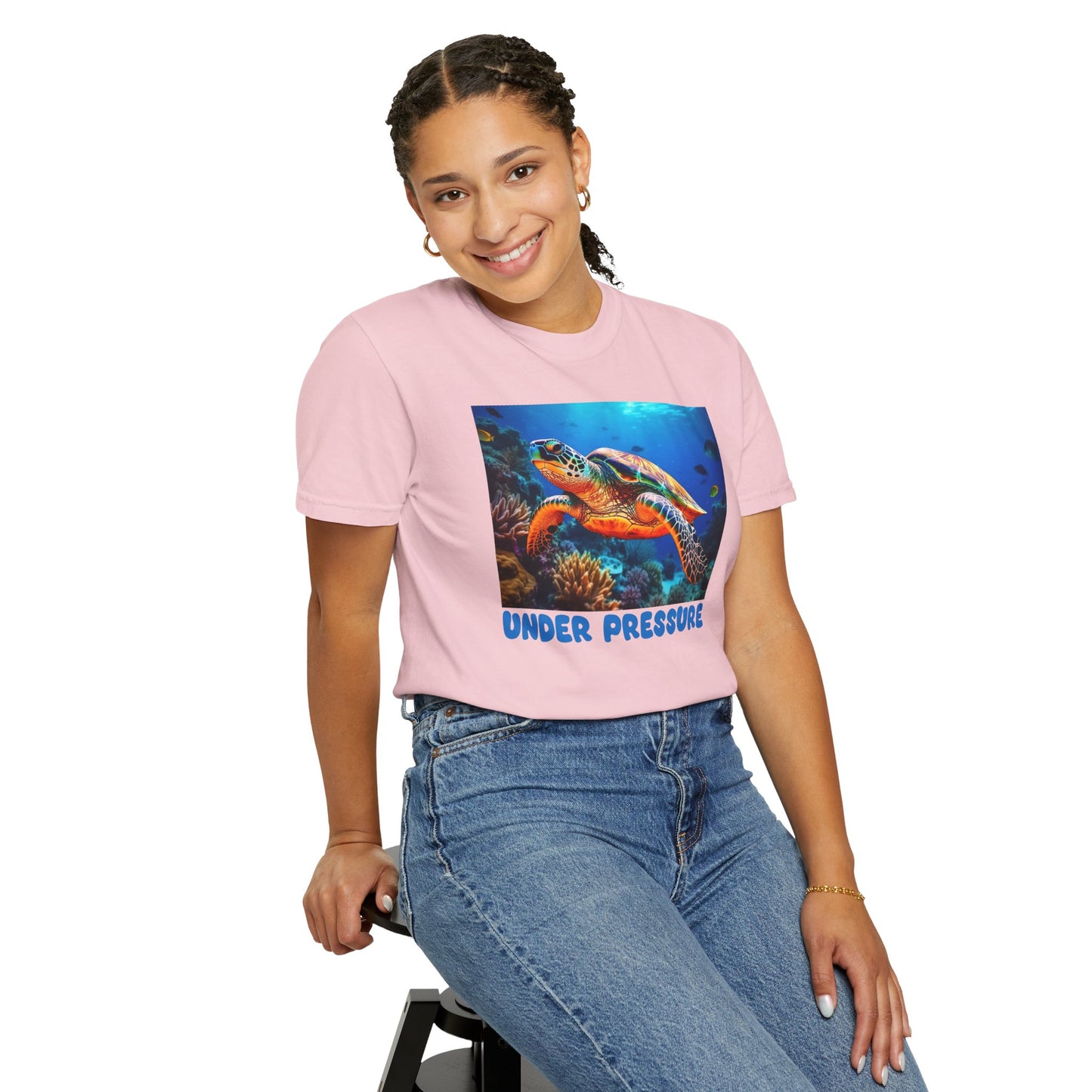 Under Pressure Sea Turtle T-Shirt - 16 colors
