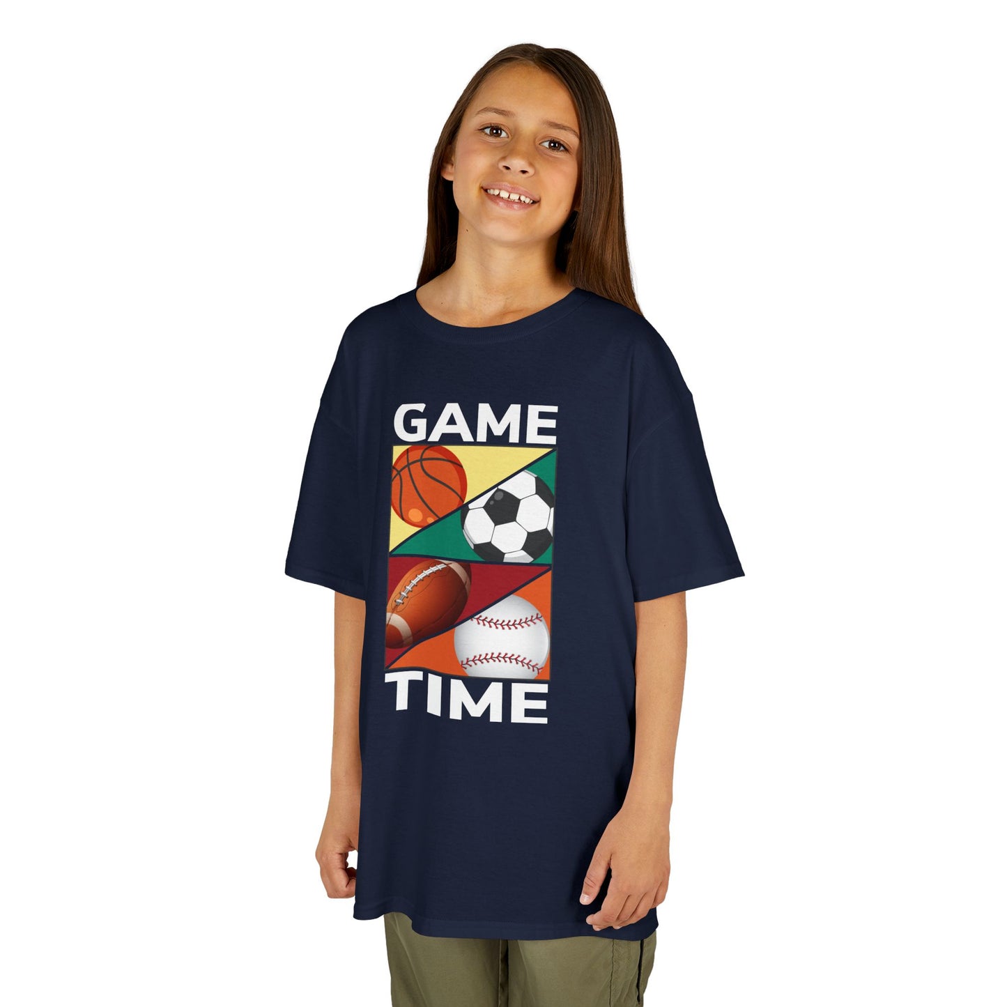 Kids' Sports Game Time T-Shirt - 16 colors