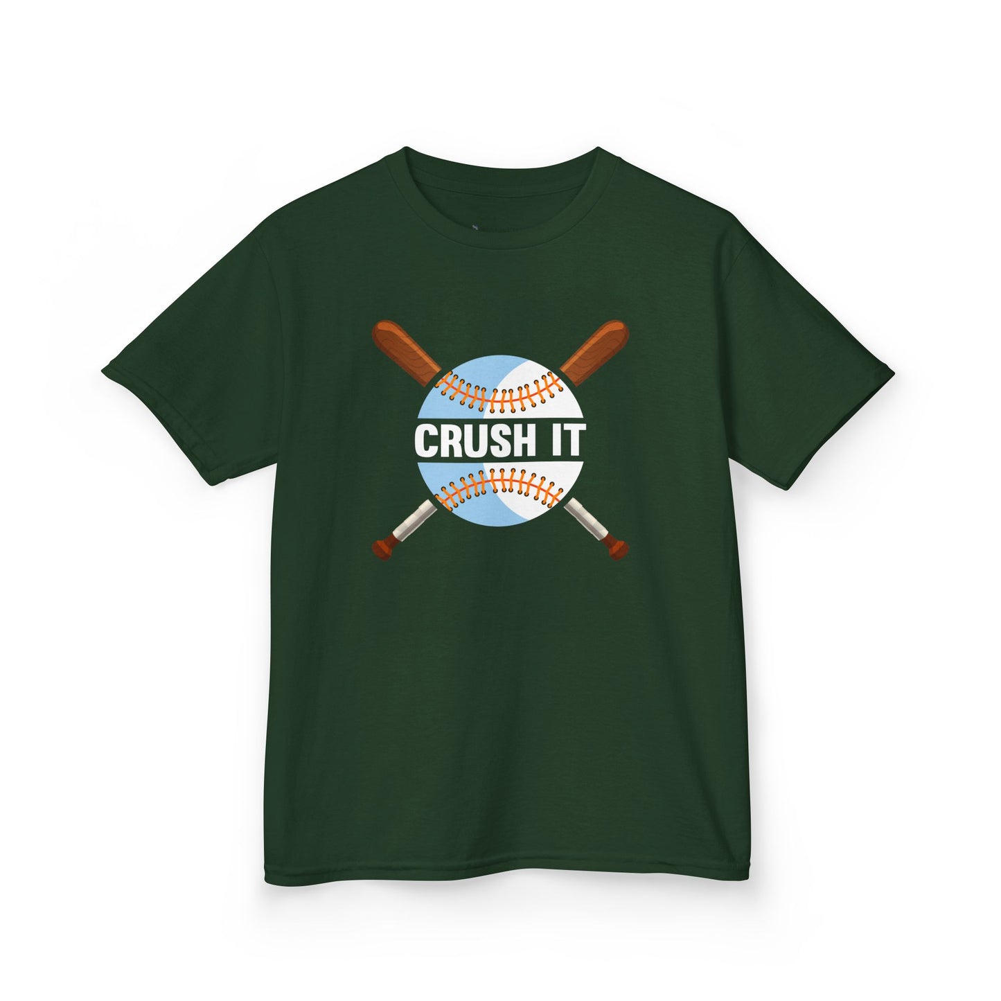 Kids' Crush It Baseball T-Shirt - 8 colors