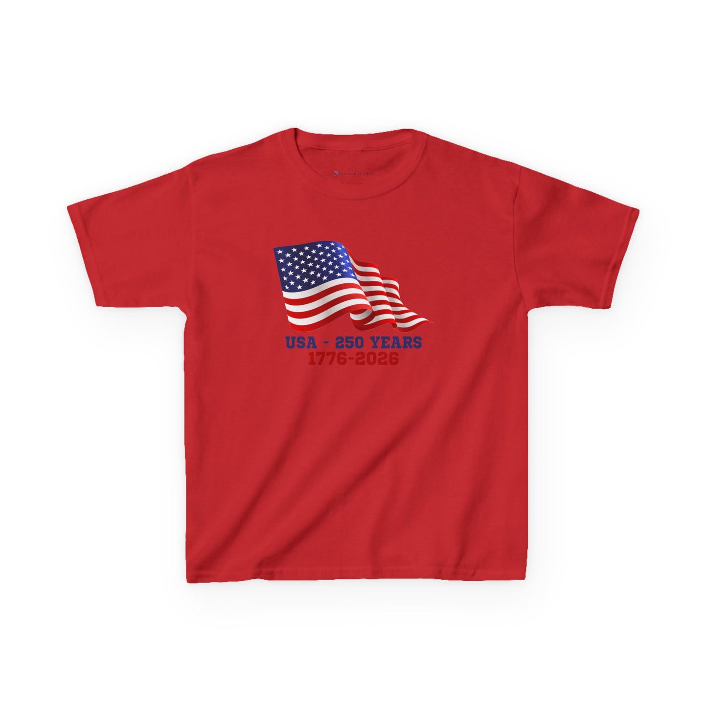 Kids' USA 250 Years Birthday 1776-2026 T-shirt - 15 colors
