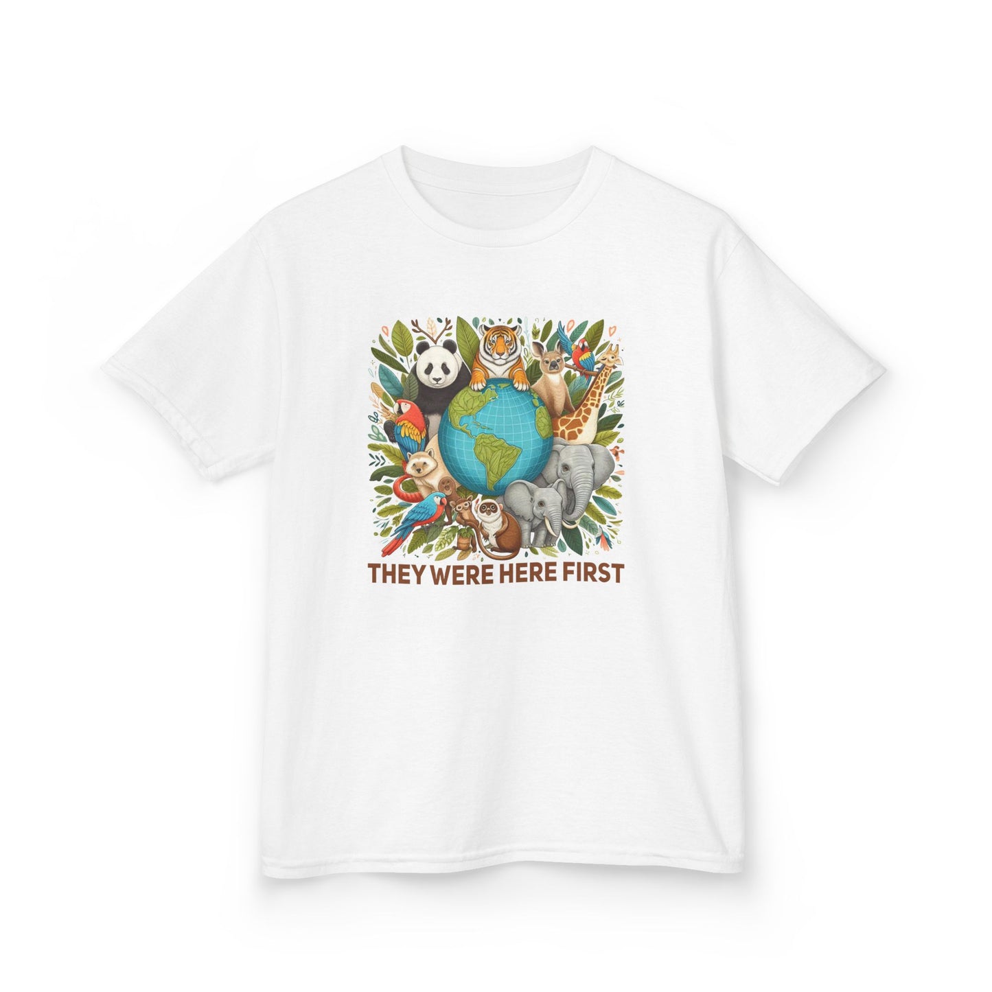 Kids' They Were Here First Animal T-shirt - 14 colors
