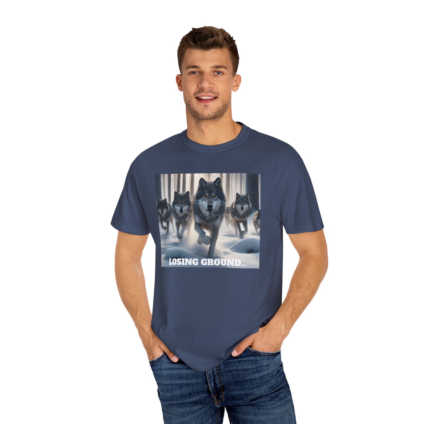 Wolf Pack Losing Ground T-Shirt - 16 colors