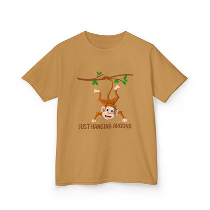 Kids' Just Hanging Around Monkey T-Shirt - 18 colors