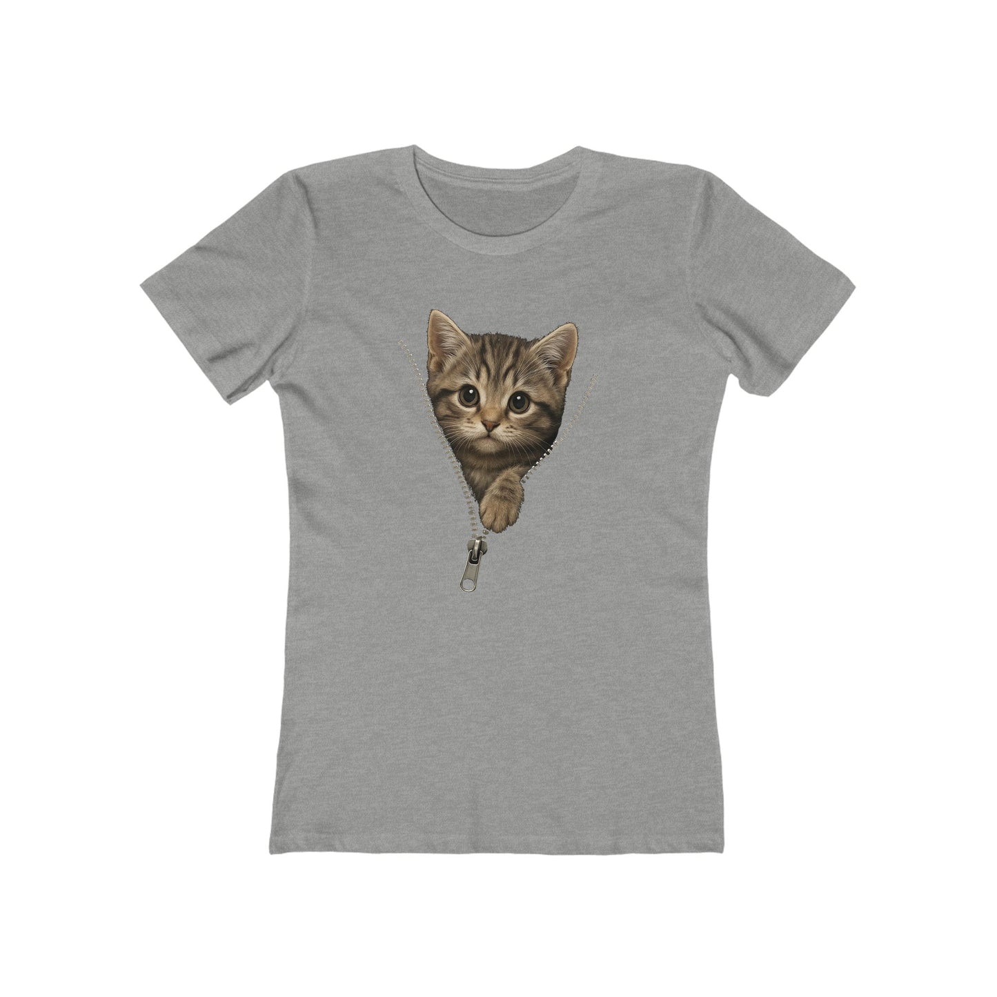Women's Peeking Kitten T-Shirt - 12 colors