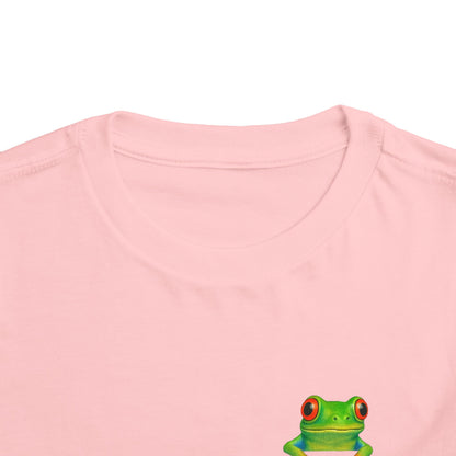 Froggy Friend Cute Toddler Tee - 7 colors