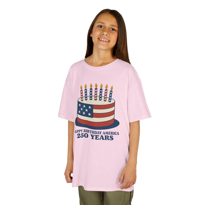 Kids' USA Birthday Cake T-shirt - 6 colors