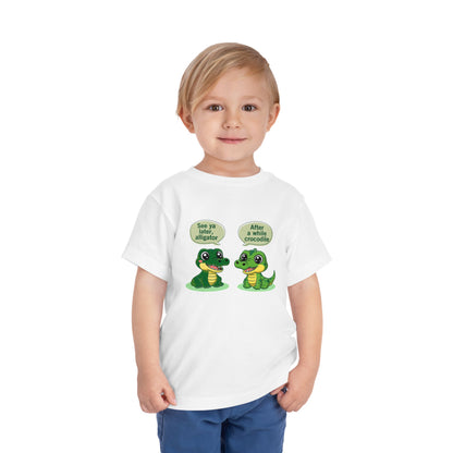 See You Later Alligator Cute Toddler Tee - 11 colors