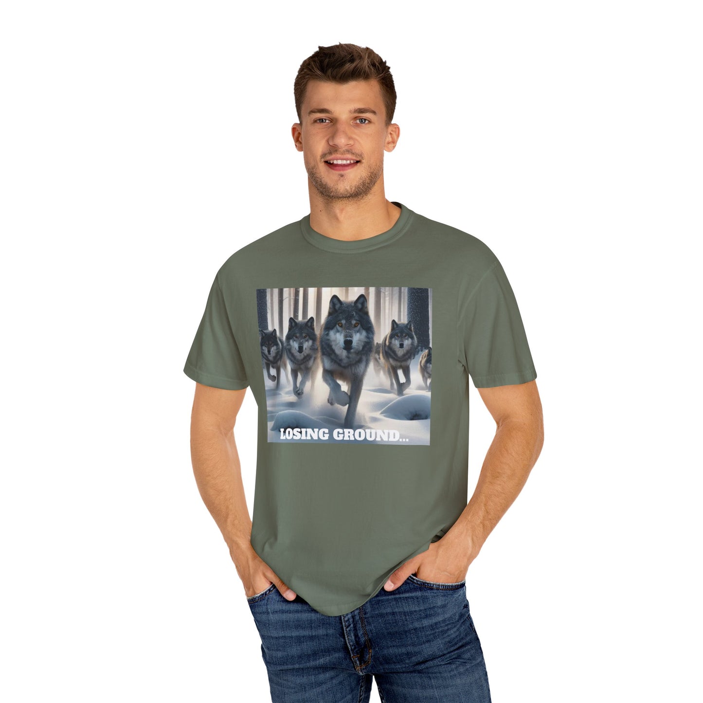 Wolf Pack Losing Ground T-Shirt - 16 colors