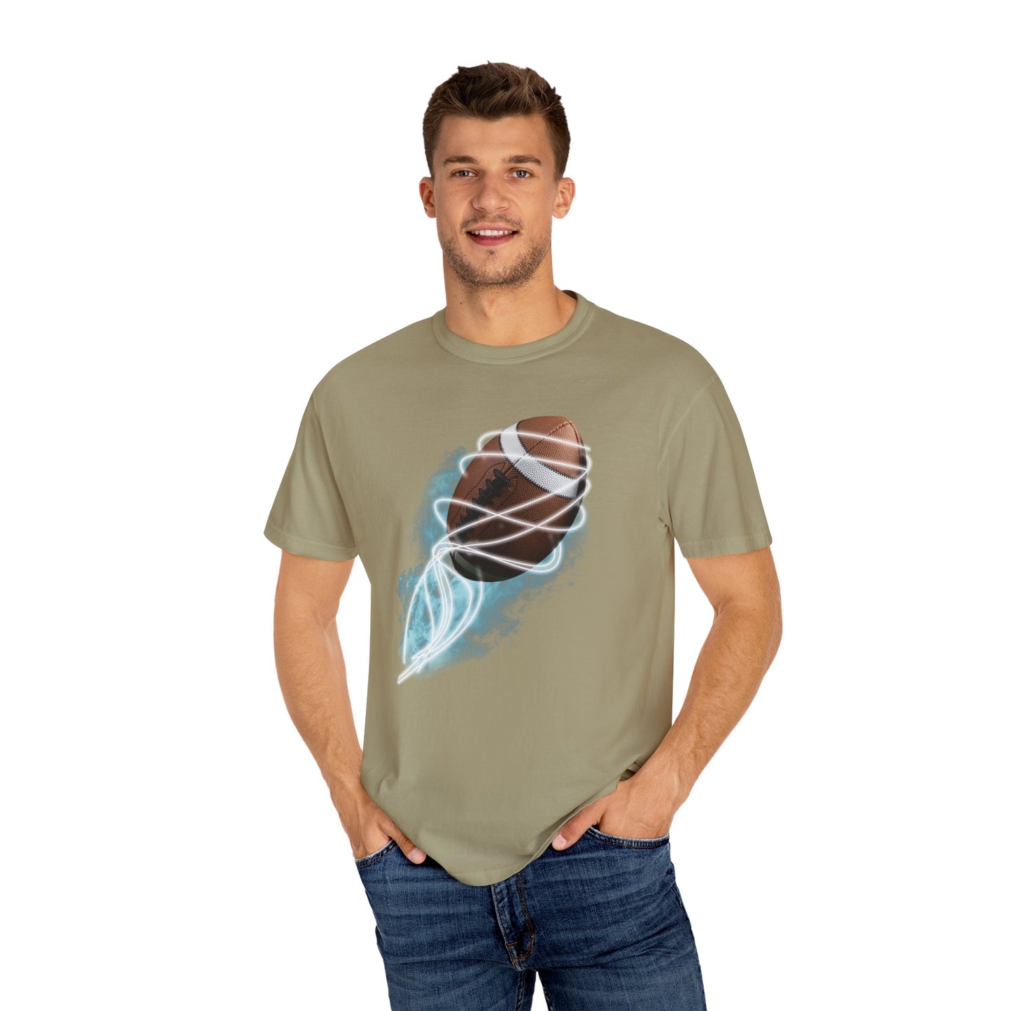 Football Laser T-Shirt - 12 colors