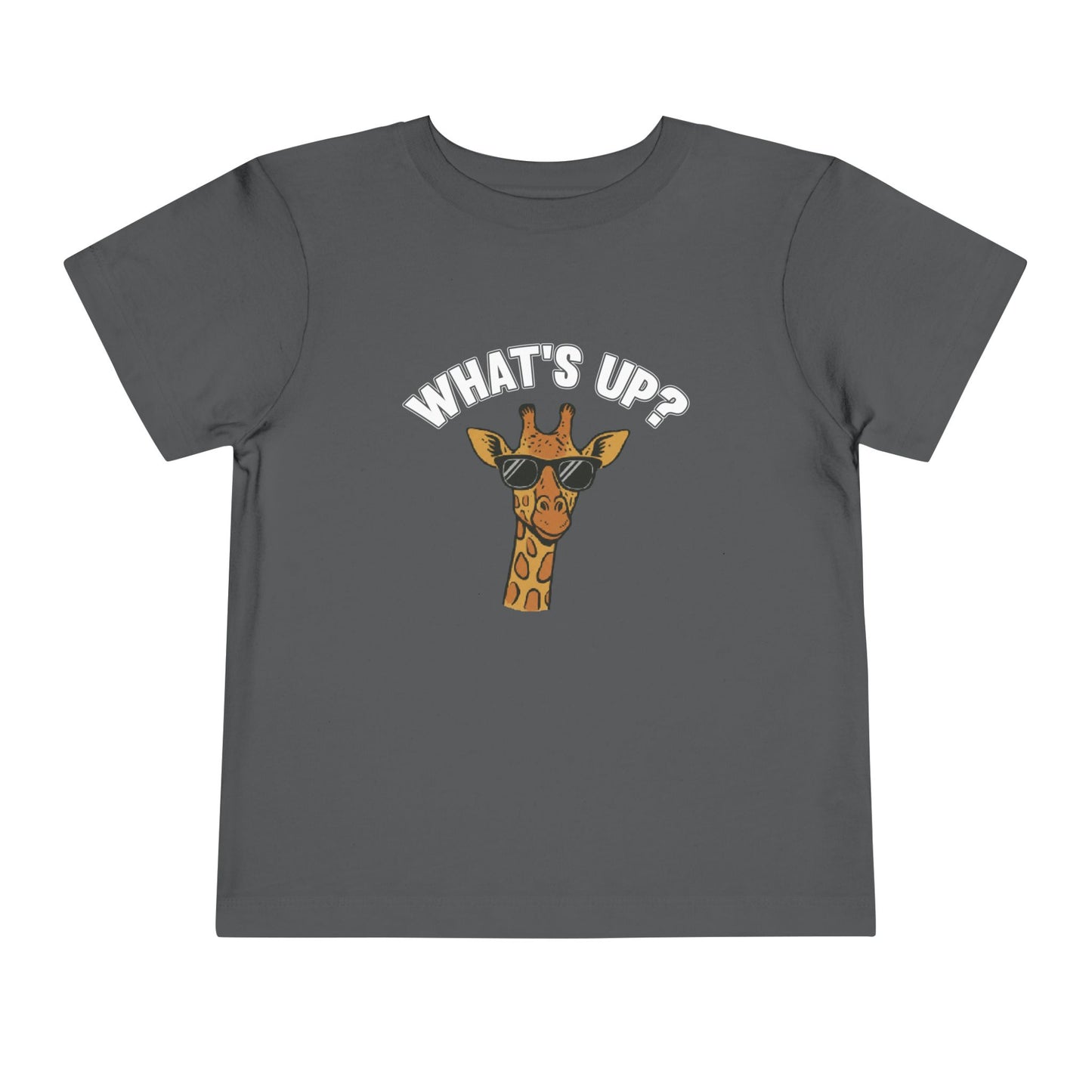 What's Up Cute Giraffe Toddler Tee - 6 colors
