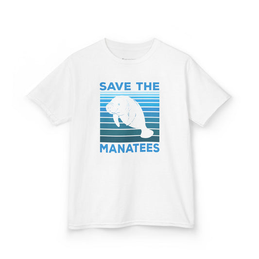Kids' Save the Manatees T-Shirt - 11 colors
