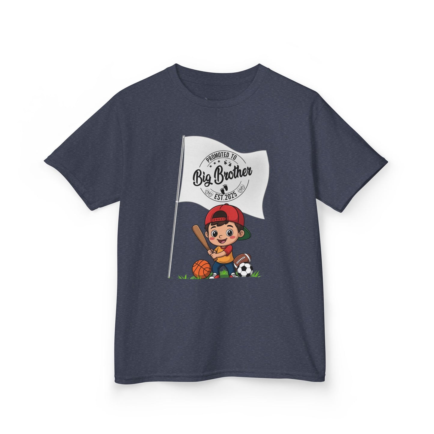 Kids' Promoted to Big Brother 2025 T-Shirt - 12 colors