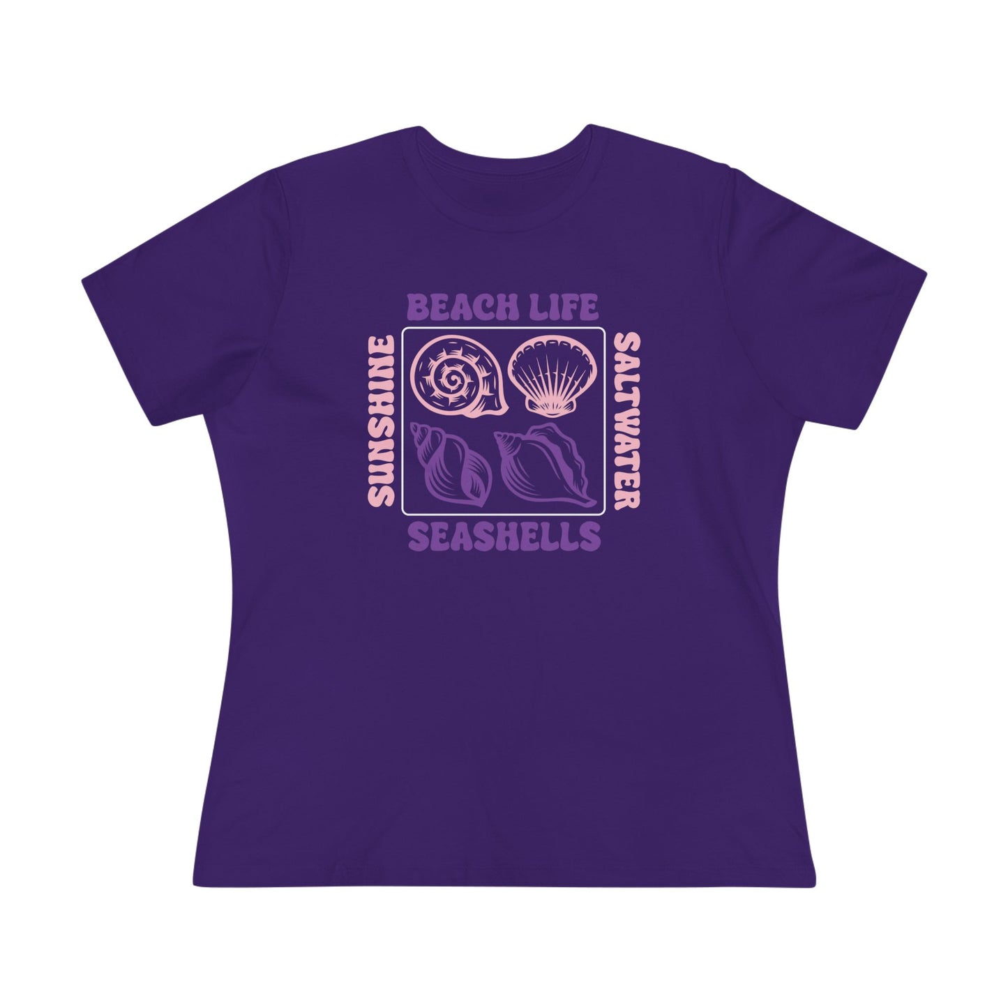 Women's Beach Life Semi-Relaxed T-Shirt - 4 colors