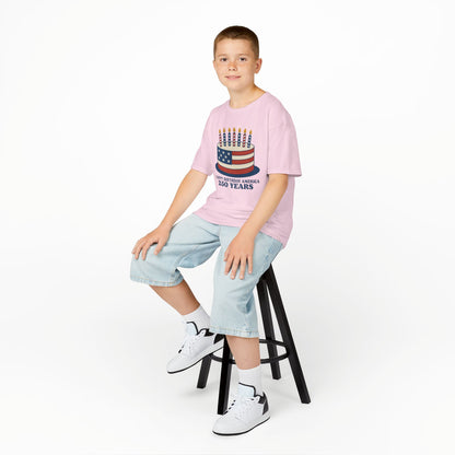 Kids' USA Birthday Cake T-shirt - 6 colors