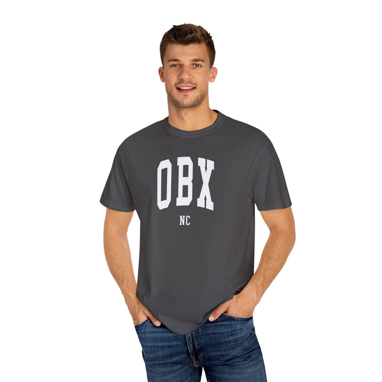 Outer Banks NC (OBX) Classic Block T-shirt - 10 colors