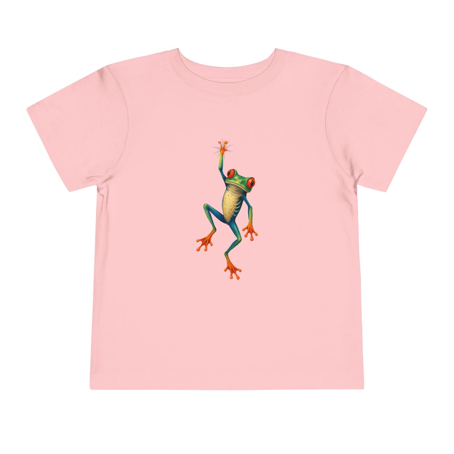 Hang on Froggy Cute Toddler Tee - 9 colors