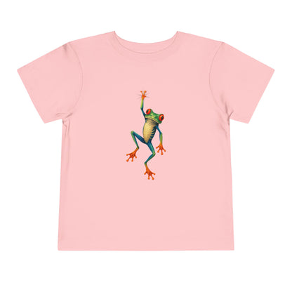 Hang on Froggy Cute Toddler Tee - 9 colors
