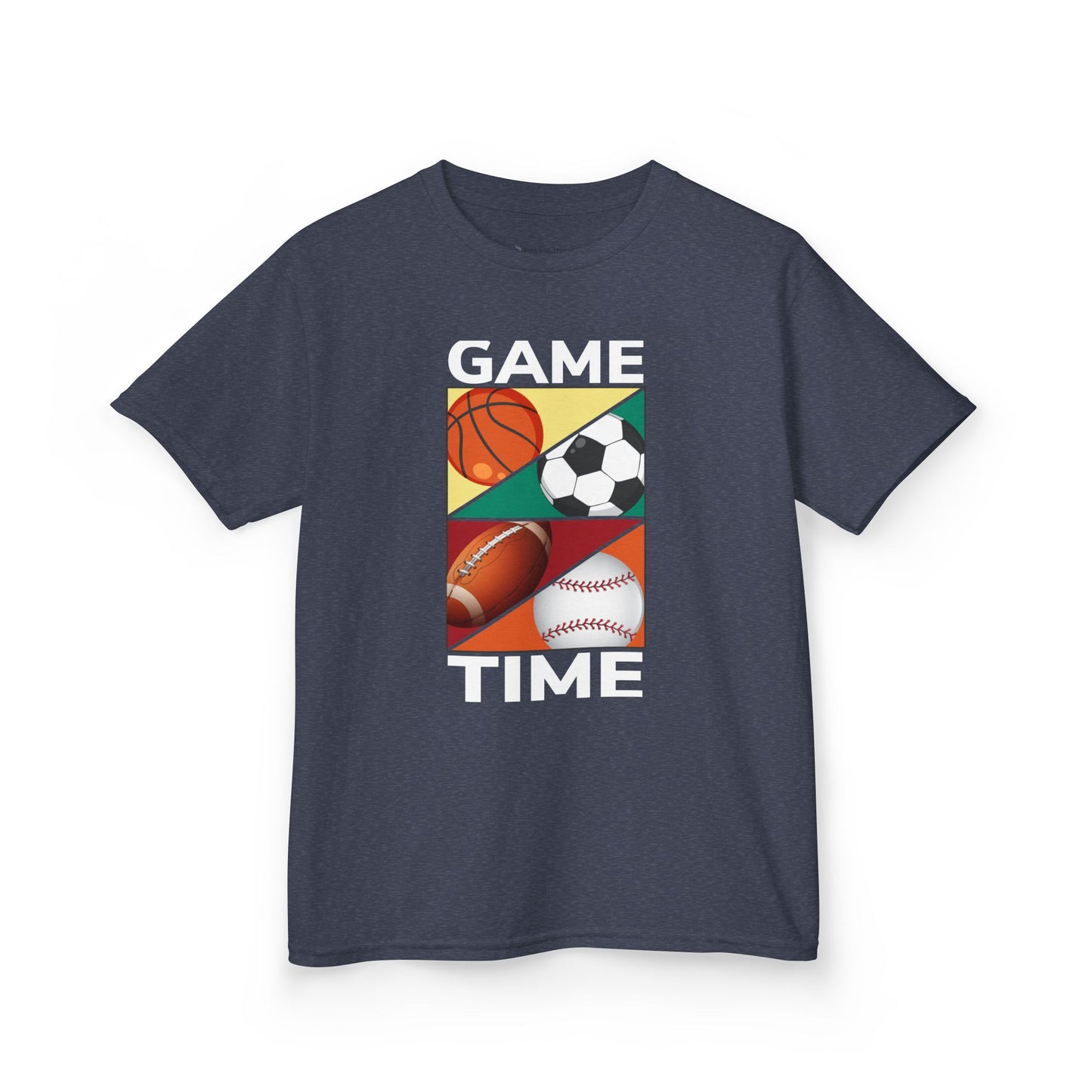 Kids' Sports Game Time T-Shirt - 16 colors