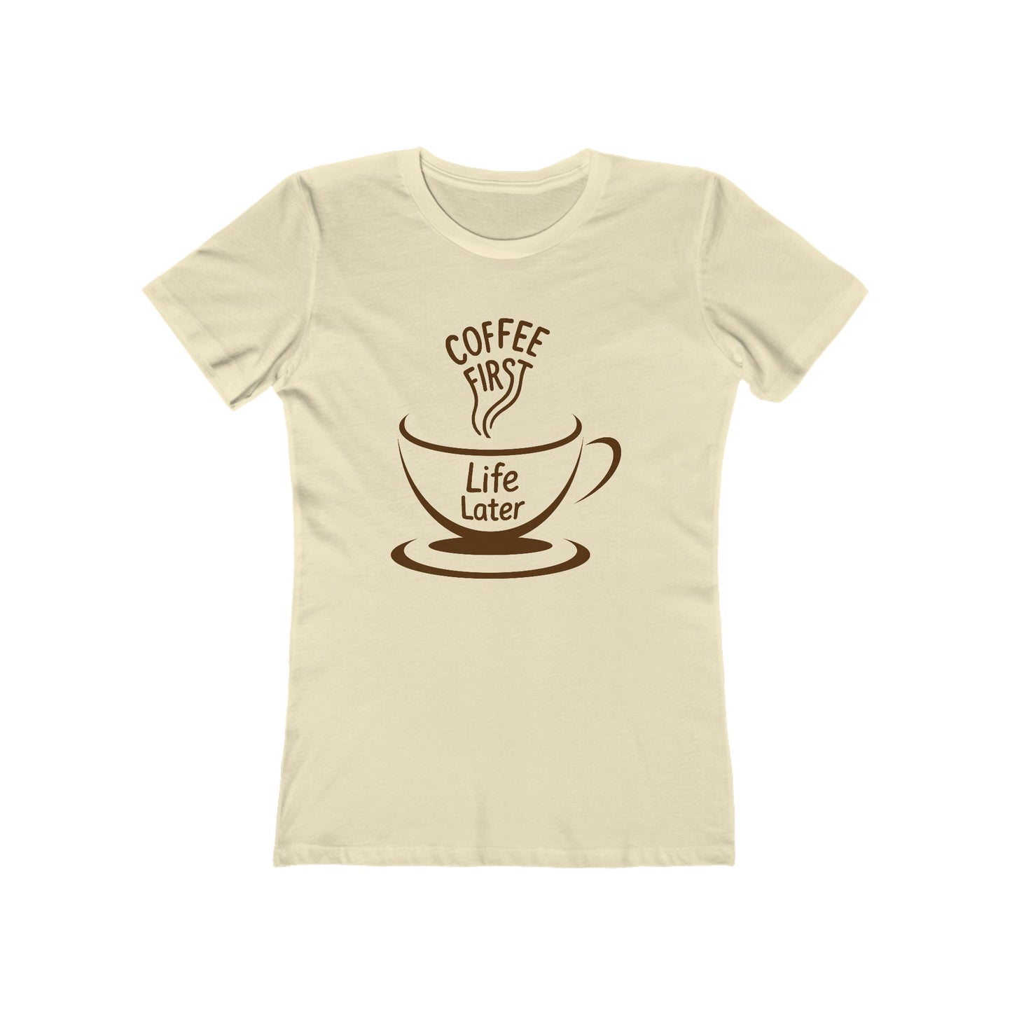 Women's Coffee First T-Shirt - 7 colors