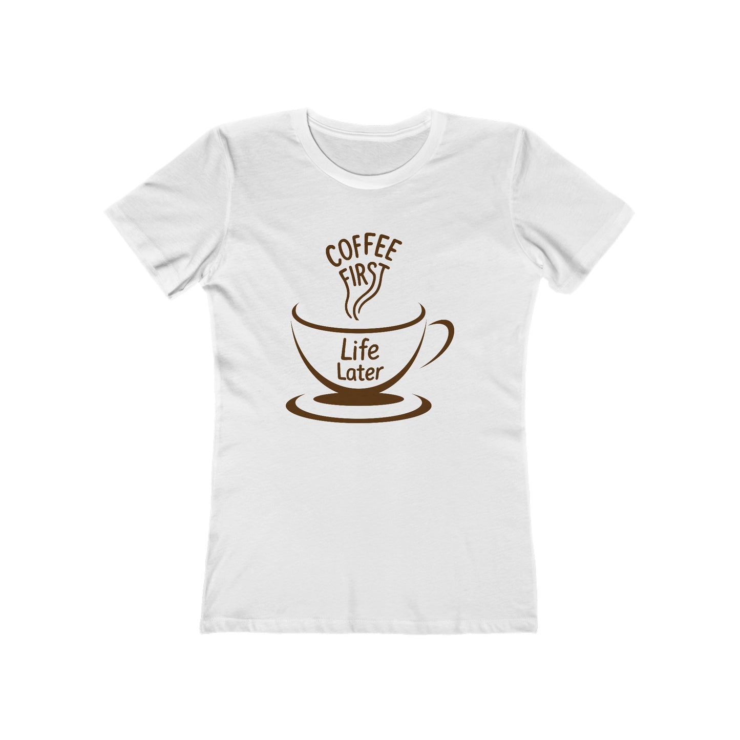 Women's Coffee First T-Shirt - 7 colors