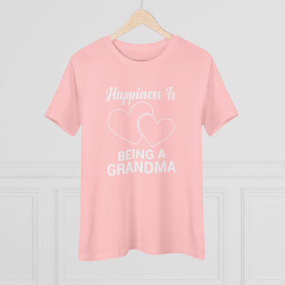 Women's Happiness is Being a Grandma Semi-Relaxed T-Shirt - 6 colors