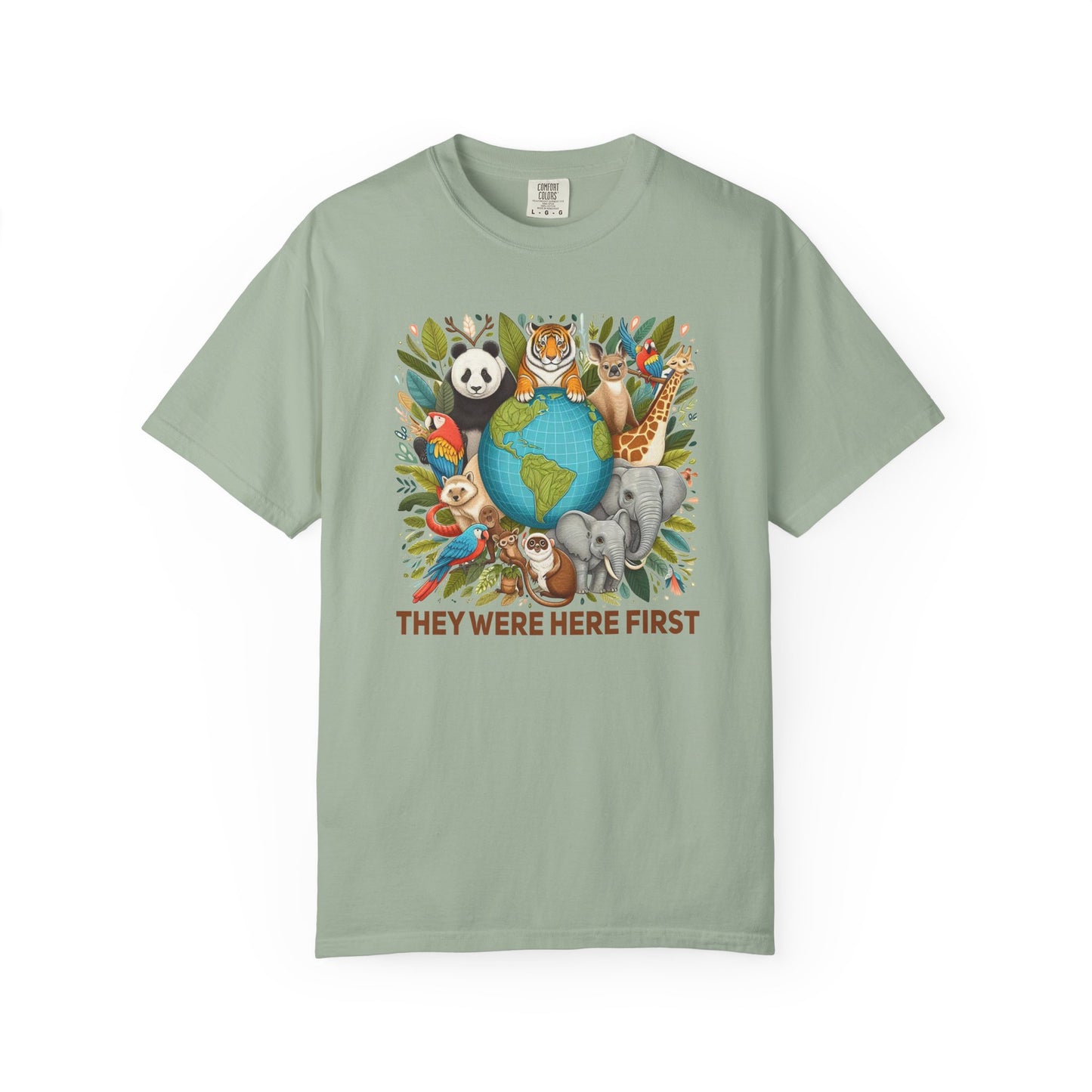 They Were Here First Animal T-shirt - 15 colors