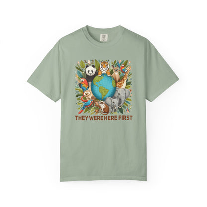 They Were Here First Animal T-shirt - 15 colors