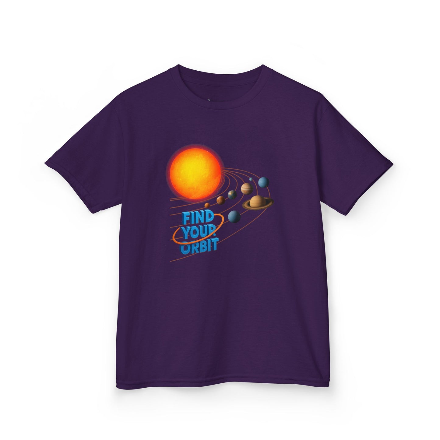 Kids' Find Your Orbit Planets T-shirt - 13 colors