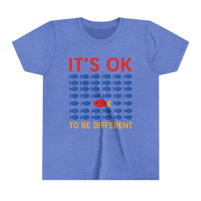 It's OK To Be Different Fishy Friends Kids T-Shirt
