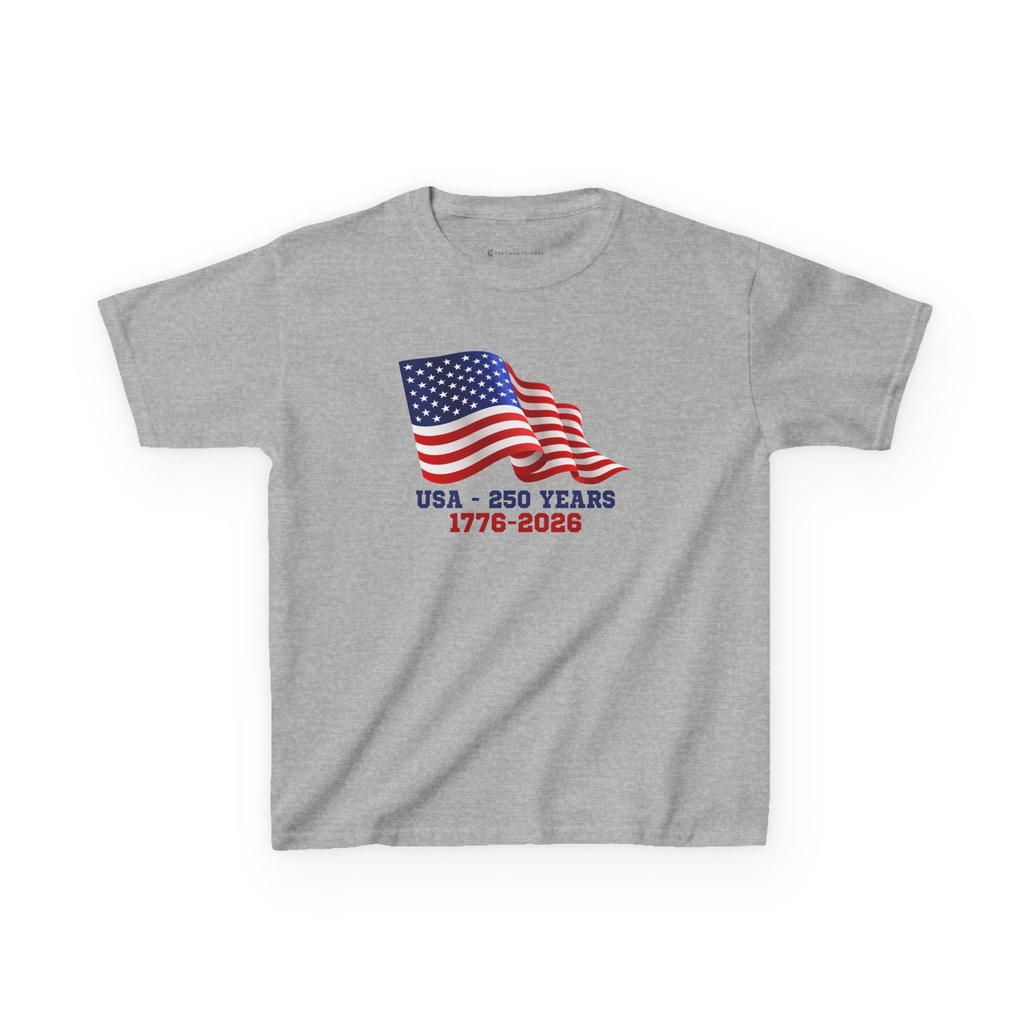 Kids' USA 250 Years Birthday 1776-2026 T-shirt - 15 colors