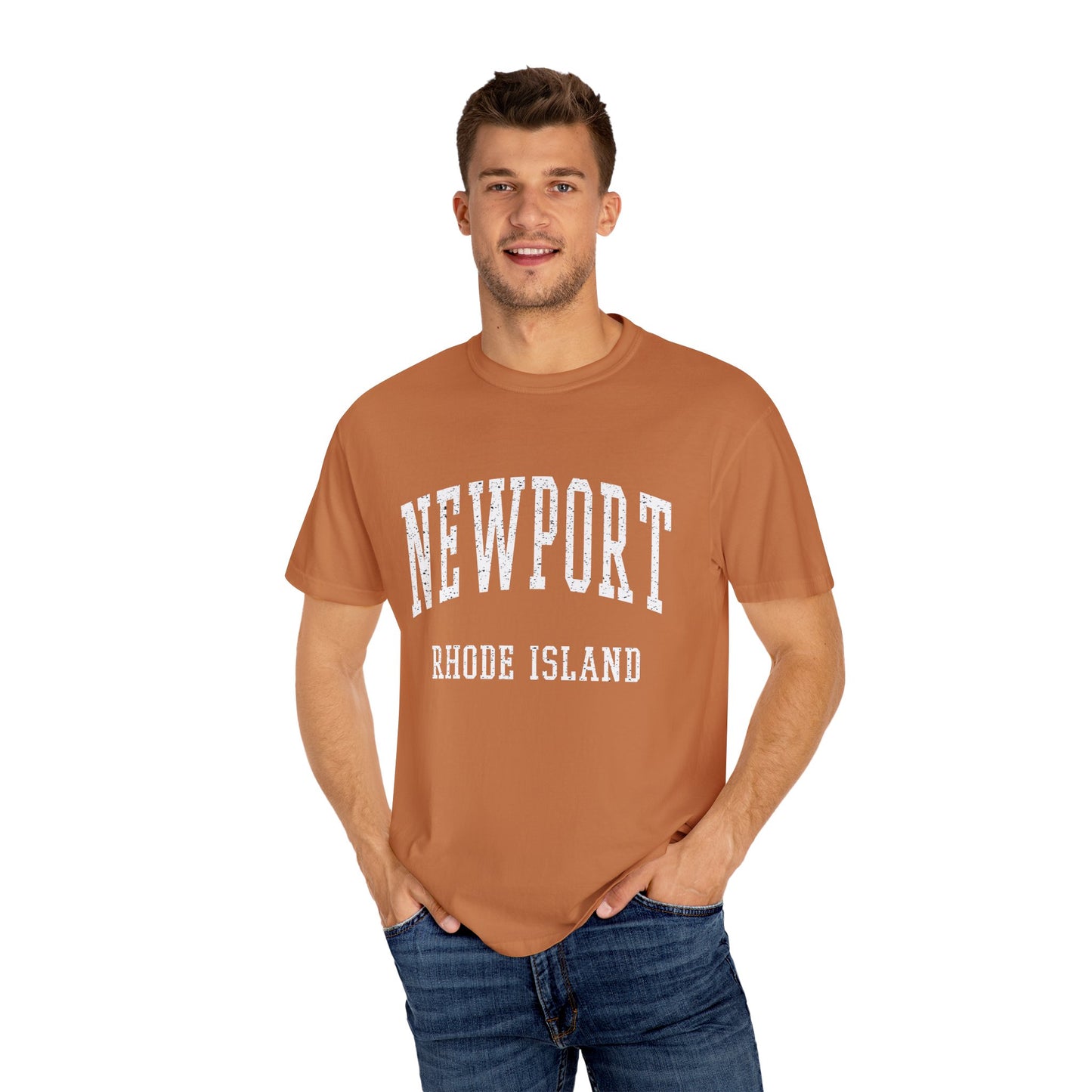 Newport Rhode Island Classic Block T-shirt
