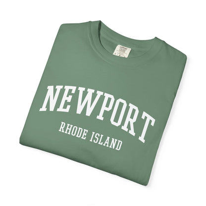 Newport Rhode Island Classic Block T-shirt - 15 colors