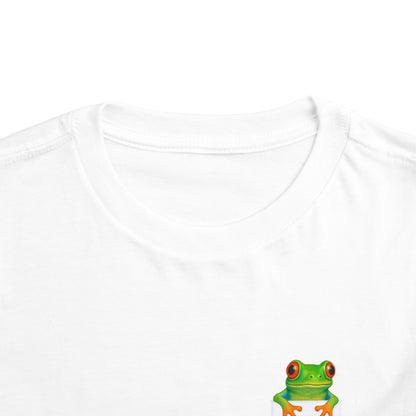 Froggy Friend Cute Toddler Tee - 7 colors