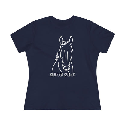Saratoga Filly Women's Semi-Relaxed Color T-Shirt