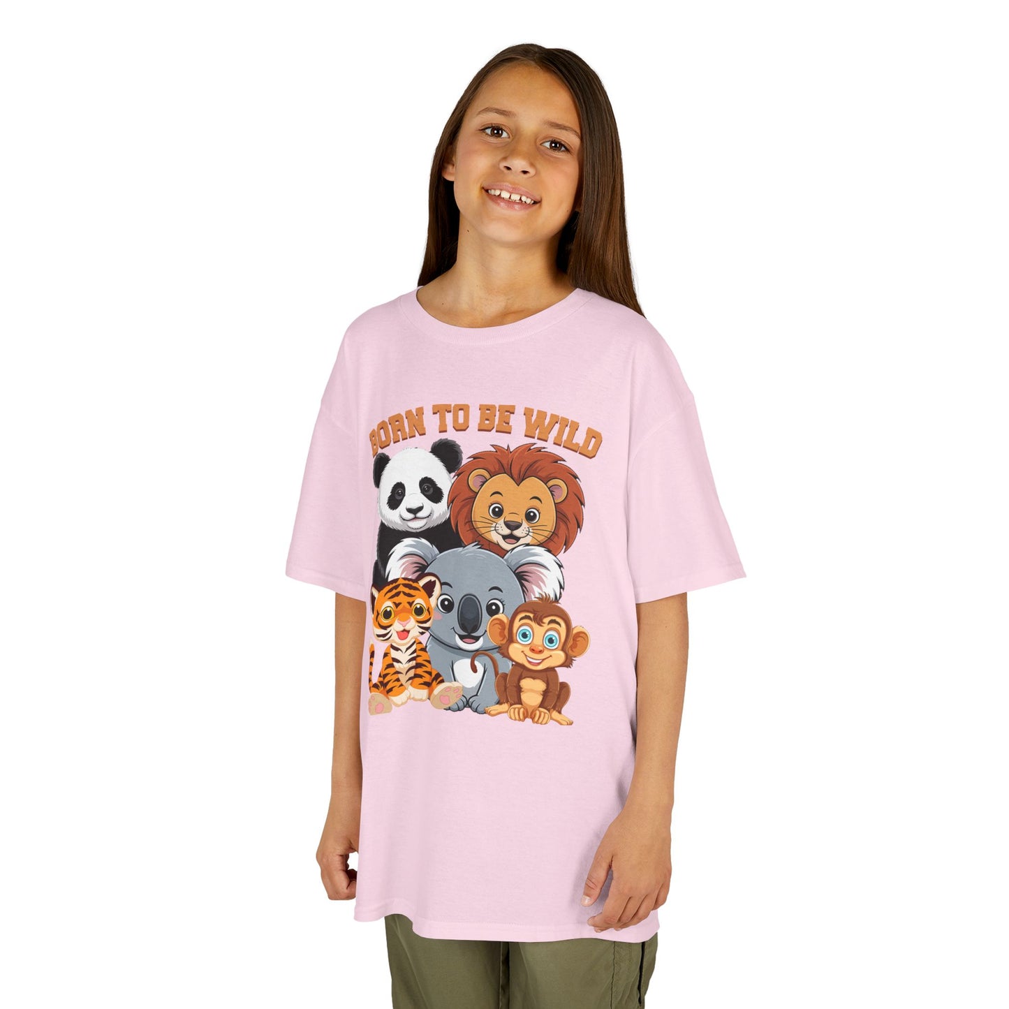 Kids' Born to Be Wild Animal Friends T-Shirt - 18 colors