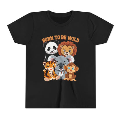 Born to Be Wild Animal Friends Kids T-Shirt