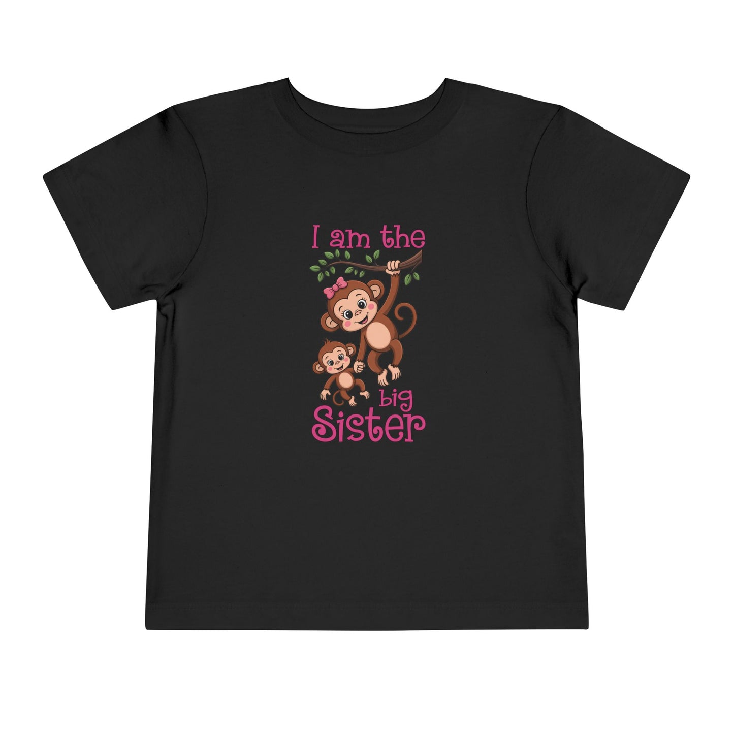 I Am The Big Sister Cute Toddler Tee - 7 colors