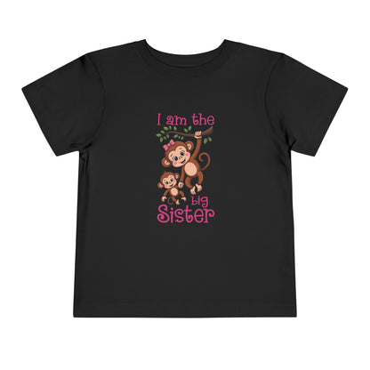 I Am The Big Sister Cute Toddler Tee - 7 colors