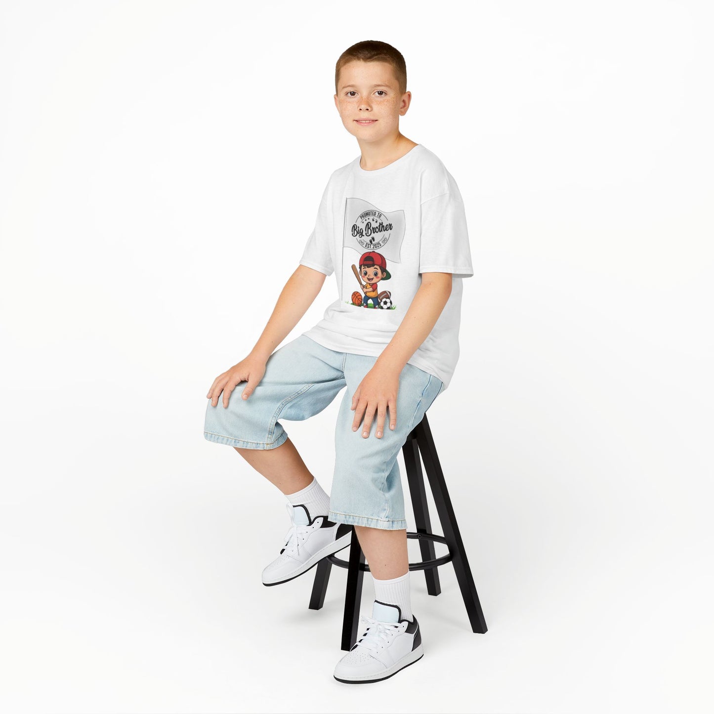 Kids' Promoted to Big Brother 2025 T-Shirt - 12 colors